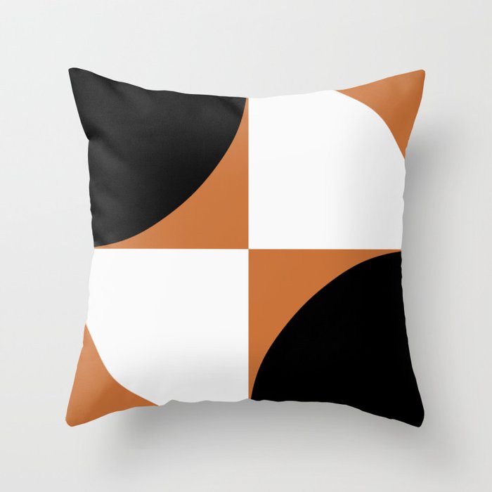 Abstract geometry Throw Pillow