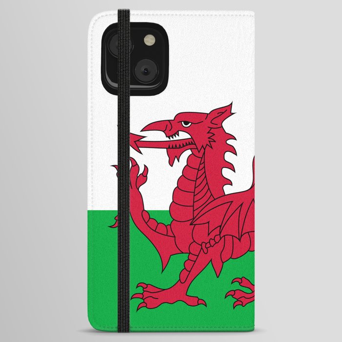 Welsh Flag of Wales iPhone Wallet Case