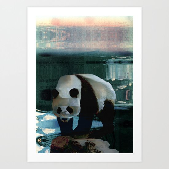 Panda Art Print