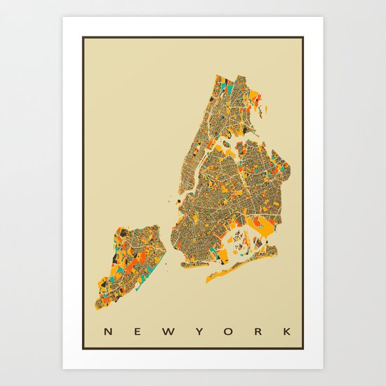 New York Art Print