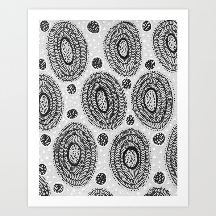 Pattern.3 Art Print