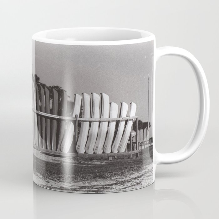 Beach Canoes Coffee Mug