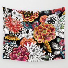 Asian traditional print Wall Tapestry