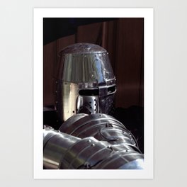 Armor Art Print | Renaissance, Knights, Helmet, Medevil, Royality, Photo, Shinny, Wire, Digital, Knight 