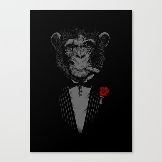 Monkey Business Canvas Print