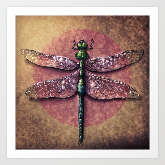 Dragonfly Art Print