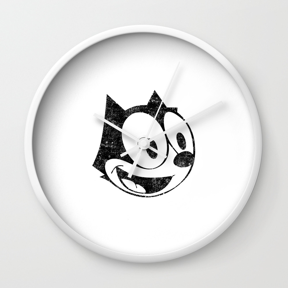 Felix The Cat 2 Wall Clock By Hiimadel Society6