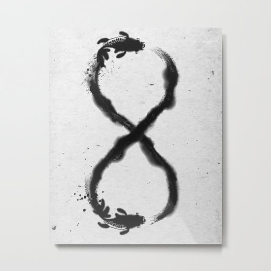 Forever Koi Metal Print