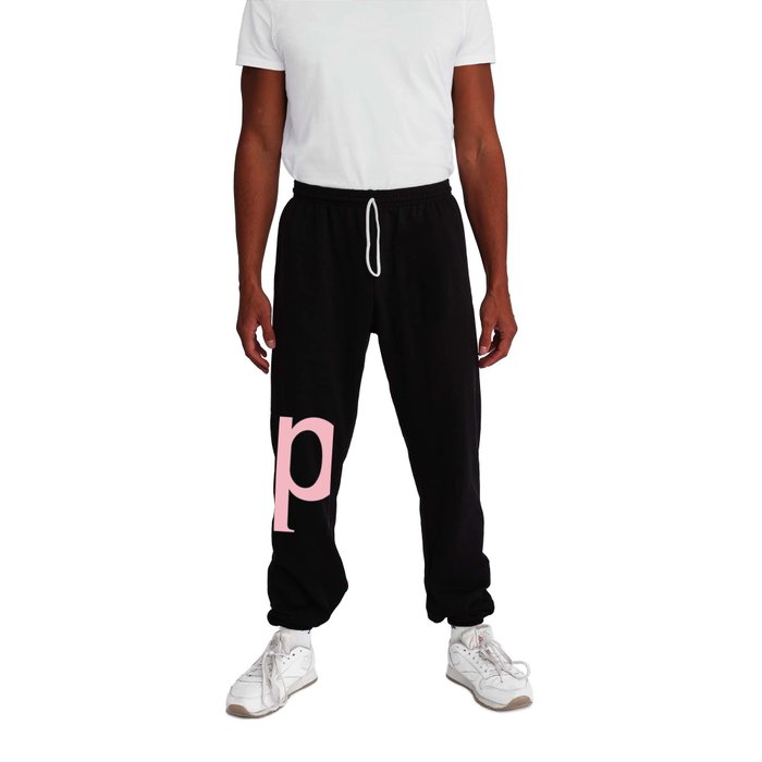 p (PINK & WHITE LETTERS) Sweatpants