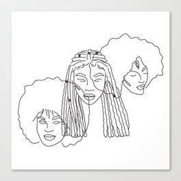 Afrocentric Beauty Canvas Print