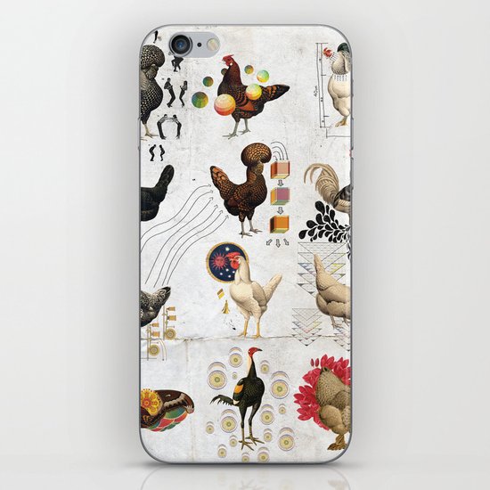 Defenseless Chickens iPhone & iPod Skin