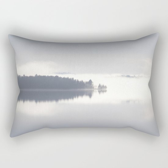 Reflecting By The Lake Rectangular Pillow