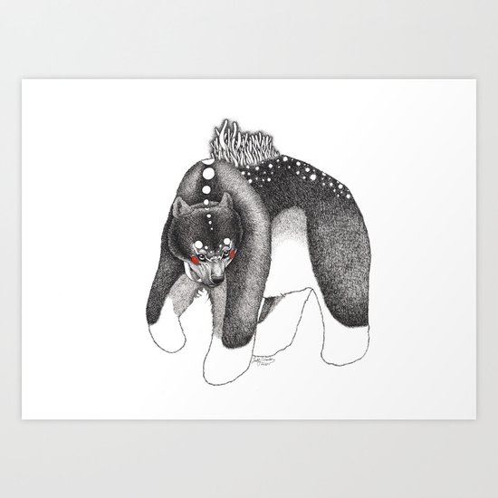 Oso Art Print