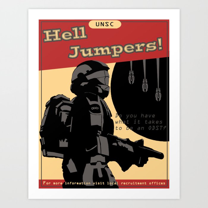 Hell Jumpers Art Print