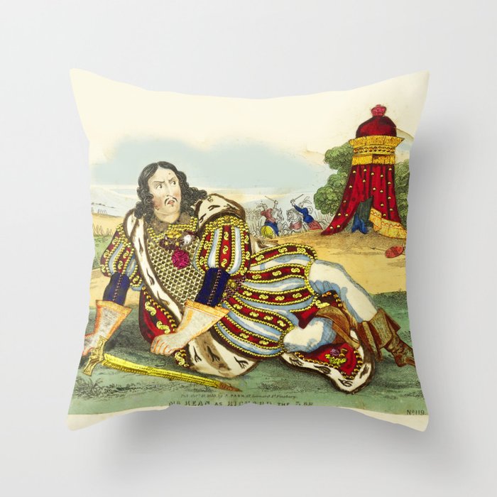 Richard III Throw Pillow