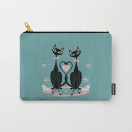 Vintage Kitty Love ©studioxtine Carry-All Pouch