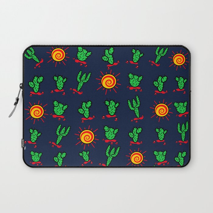 Bright & Bold Cacti In the Arizona Sun Laptop Sleeve