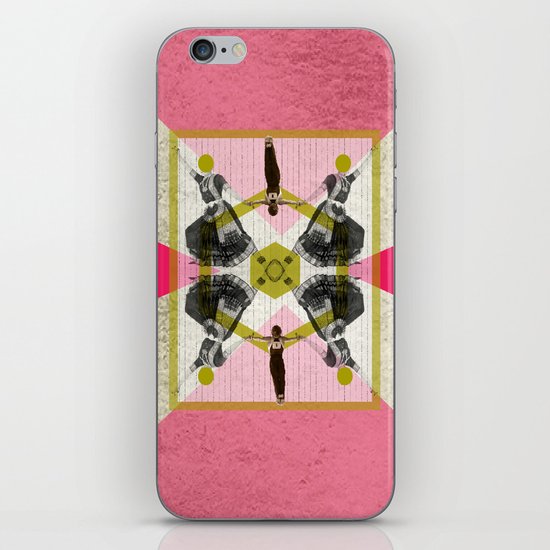 Bollywood geometrical gym iPhone & iPod Skin