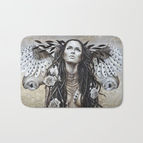 Plume de nuage Bath Mat