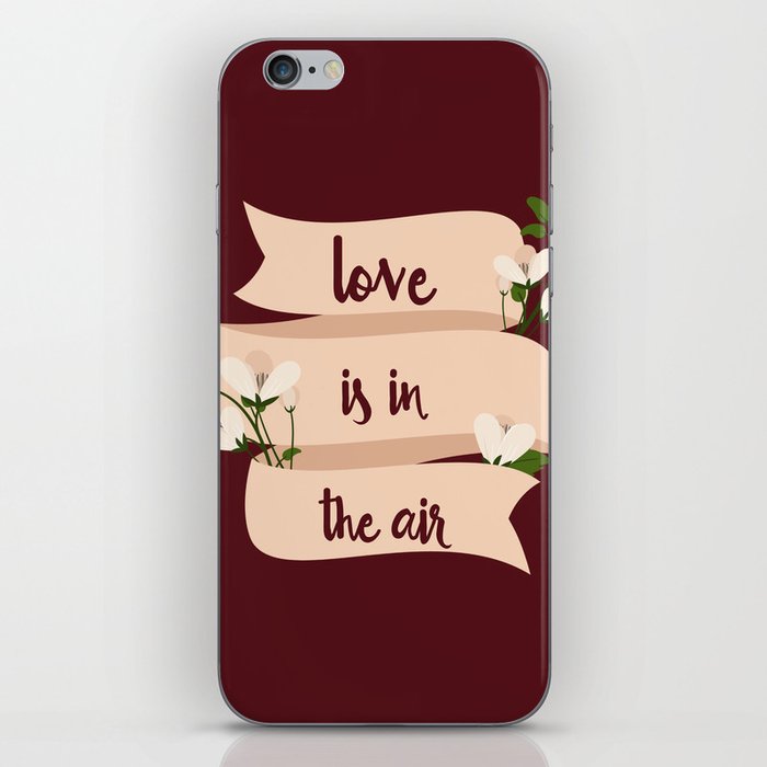 Love is in the air iPhone Skin