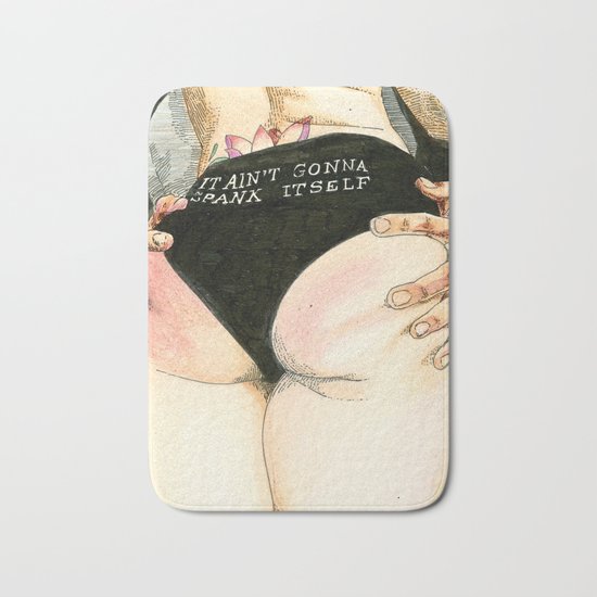 NUDEGRAFIA - 021 THE UNICORN Bath Mat