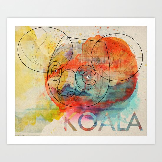 Koala Art Print