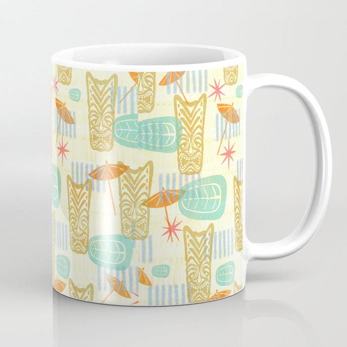 TIKI On The Beach Coffee Mug