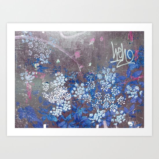 FlowerPower Fantasy 9-B Art Print