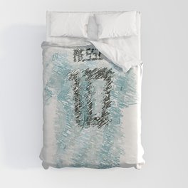 Argentina Lover Drawing Duvet Cover