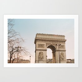 arc de triomphe Art Print