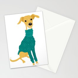 Greyhound Stationery Card