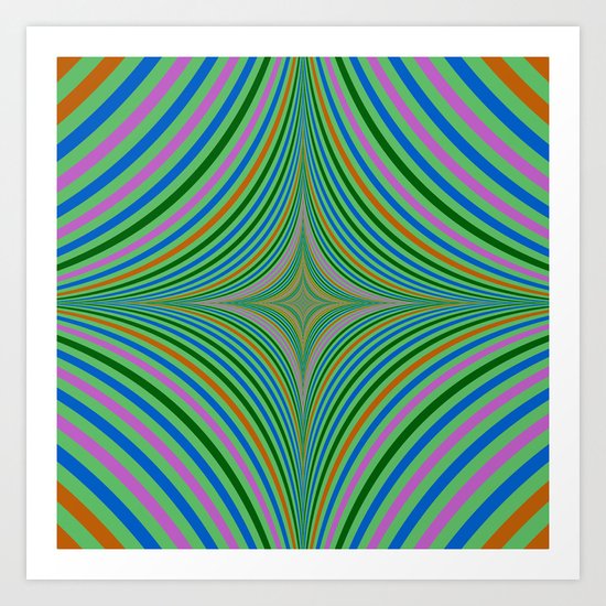Falling into Infinity Art Print