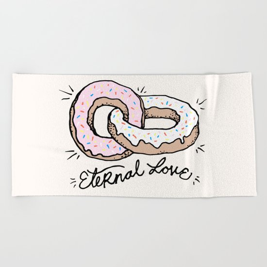 ETERNAL LOVE Beach Towel