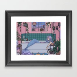 Urban Mermaid Framed Art Print