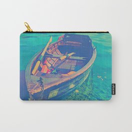 Boat on the Shore Carry-All Pouch