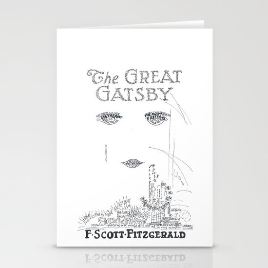 The Great Gatsby Stationery Cards