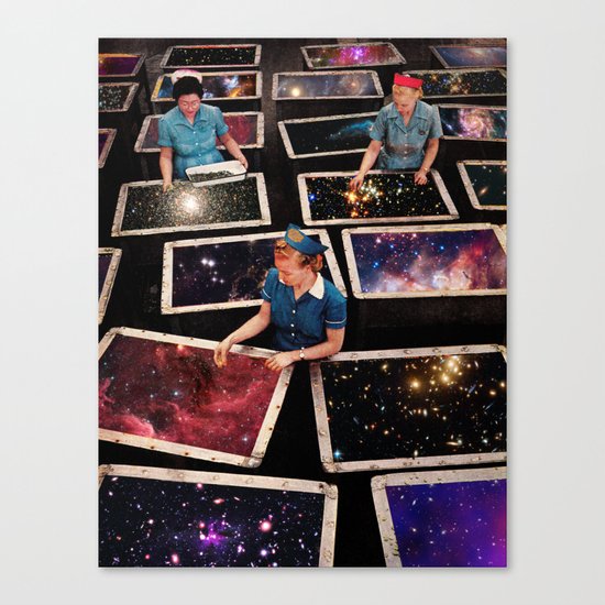 Parallel universe Canvas Print