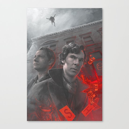 " _ _ _ _ LOCK " Canvas Print