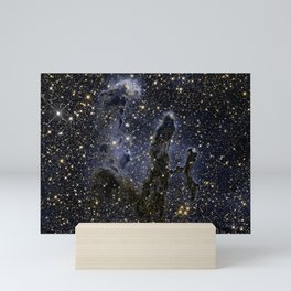Pillars of Creation / Eagle Nebula in infrared (NASA/ESA Hubble Space Telescope) Mini Art Print