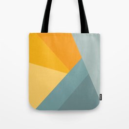 Abstract Mountain Sunrise Tote Bag