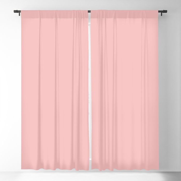 First Blush Pink Solid Color PANTONE 13-2003 Autumn/Winter Key Color - Shade - Hue - Colour Blackout Curtain