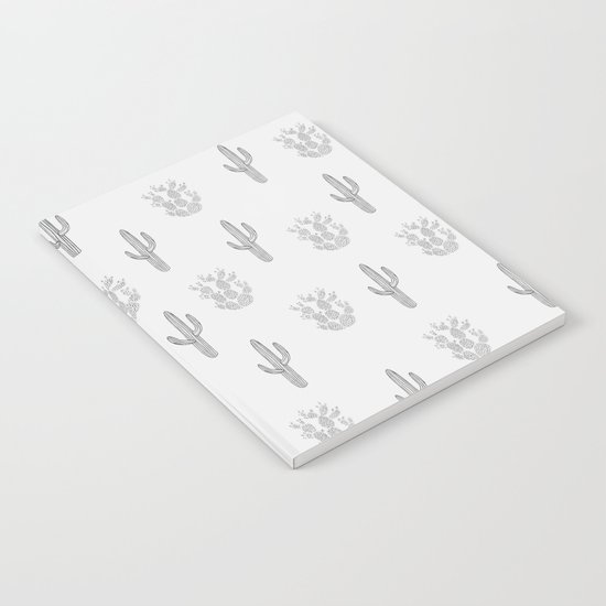 Cactus Pattern Notebook