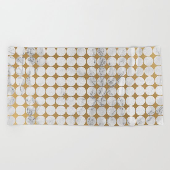Marble #13 Beach Towel