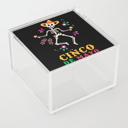 Cinco De Mayo Acrylic Box