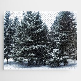 White Christmas Jigsaw Puzzle