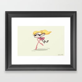 The Ballerina Framed Art Print