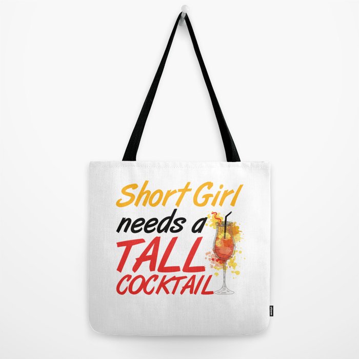 Tote bag for short top girl