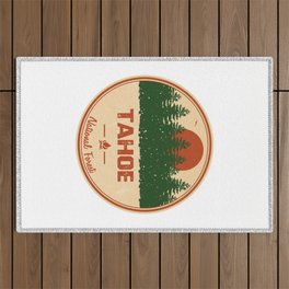 Tahoe National Forest Outdoor Rug