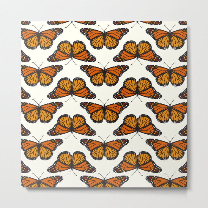 Monarch butterflies Metal Print