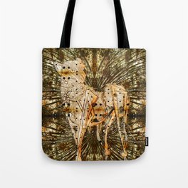Clockwork Cheetah, animal concept art Tote Bag